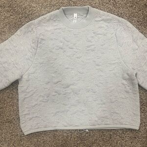 Lululemon Jacquard Multi-Texture Crew Neck Sweater Size 10